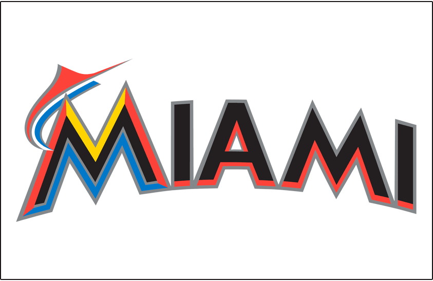 Miami Marlins 2012-2018 Jersey Logo t shirts iron on transfers v2
